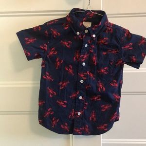 Crewcuts Lobster Button Down